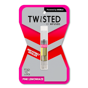 Twisted Pink Lemonhaze 1g Distillate Disposable Vape MFUSED W3-233
